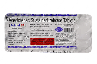 Acimol Sr Tablet 10