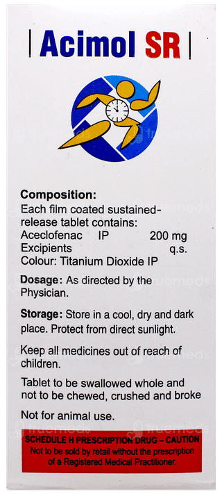 Acimol Sr Tablet 10