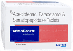 Acimol Forte Tablet 10