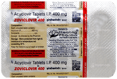 Zoviclovir 400 Tablet 10