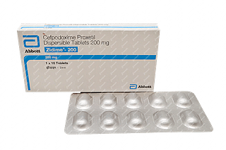 Zidime 200 MG Tablet Dt 10