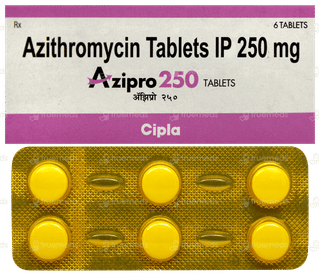 Azipro 250mg Tablet 6