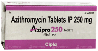Azipro 250mg Tablet 6