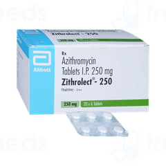 Zithrolect 250 Tablet 6 Zithrolect 250 Tablet 6