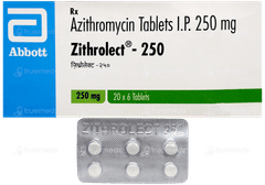 Zithrolect 250 Tablet 6 Zithrolect 250 Tablet 6
