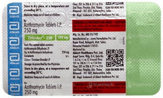 Zithrolect 250 Tablet 6