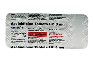 Azeldip 8 Tablet 10