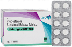 Naturogest Sr 200 Tablet 10 Naturogest Sr 200 Tablet 10