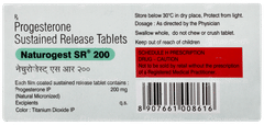 Naturogest Sr 200 Tablet 10 Naturogest Sr 200 Tablet 10
