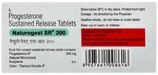 Naturogest Sr 200 Tablet 10