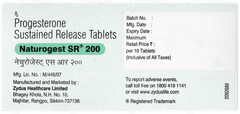 Naturogest Sr 200 Tablet 10 Naturogest Sr 200 Tablet 10