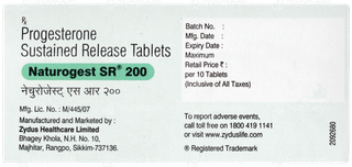 Naturogest Sr 200 Tablet 10