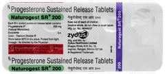 Naturogest Sr 200 Tablet 10 Naturogest Sr 200 Tablet 10