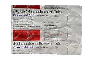 Vicemic M 500 MG Tablet 15