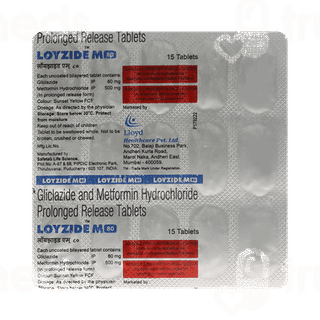 Loyzide M 80 Tablet Pr 15
