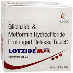 Loyzide M 80 Tablet Pr 15