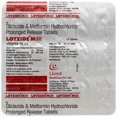 Loyzide M 80 Tablet Pr 15
