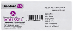 Bisoford 2.5 Tablet 10 Bisoford 2.5 Tablet 10