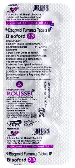 Bisoford 2.5 Tablet 10 Bisoford 2.5 Tablet 10
