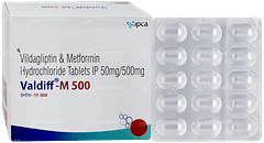 Valdiff M 500 Tablet 15