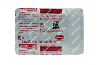 Lysiprin 1000 MG Tablet 10