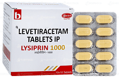 Lysiprin 1000 Tablet 10