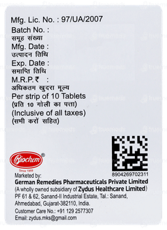 Lysiprin 1000 Tablet 10 Lysiprin 1000 Tablet 10