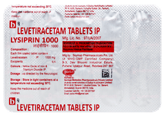 Lysiprin 1000 Tablet 10 Lysiprin 1000 Tablet 10