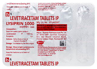 Lysiprin 1000 Tablet 10