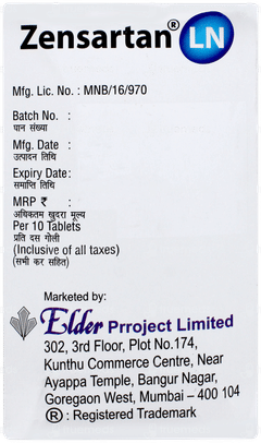 Zensartan Ln Tablet 10