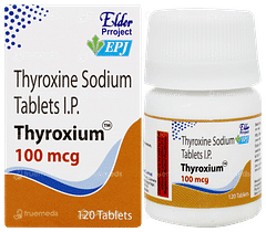 Thyroxium 100mcg Tablet 120