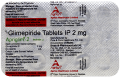 Apriglim 2 Tablet 15