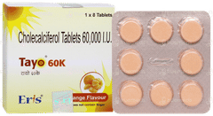Tayo 60k Orange Flavour Chewable Tablet 8
