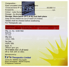 Tayo 60k Orange Flavour Chewable Tablet 8