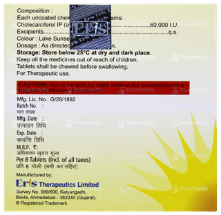 Tayo 60k Orange Flavour Chewable Tablet 8