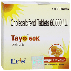 Tayo 60k Orange Flavour Chewable Tablet 8
