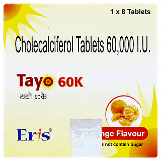 Tayo 60k Orange Flavour Tablets 8