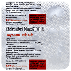 Tayo 60k Orange Flavour Chewable Tablet 8