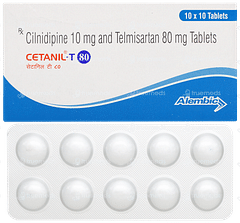 Cetanil T 80 Tablet 10