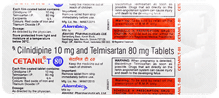 Cetanil T 80 Tablet 10