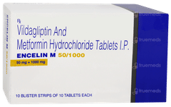 Encelin M 50/1000 Tablet 10 Encelin M 50/1000 Tablet 10