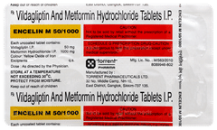 Encelin M 50/1000 Tablet 10 Encelin M 50/1000 Tablet 10