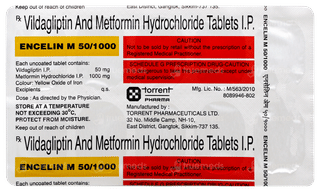 Encelin M 50/1000 Tablet 10