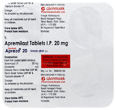 Aprezo 20 Tablet 4 Aprezo 20 Tablet 4