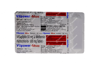 Vilpower M 50/500 MG Tablet 10