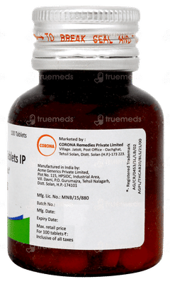 Thyrocab 20mg Tablet 100 Thyrocab 20mg Tablet 100