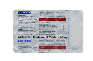 Ziltax 40 MG Tablet 15