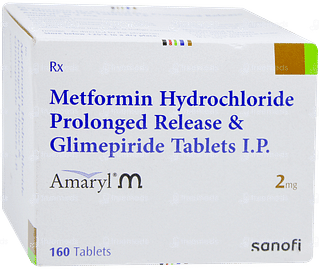 Amaryl M 2mg Tablet 20