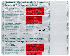 Amaryl M 2mg Tablet 20 Amaryl M 2mg Tablet 20