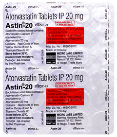 Astin 20 Tablet 30